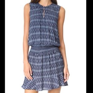 Joie Blue Zealana Cinch Waist Dress size Small